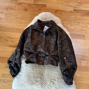 *NWT MICAS elegant floral jacket